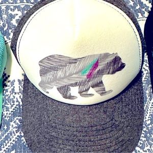 Pistol felt trucker hat